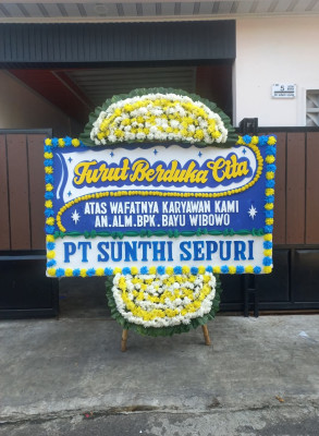 Papan Bunga Duka di Ciwalat